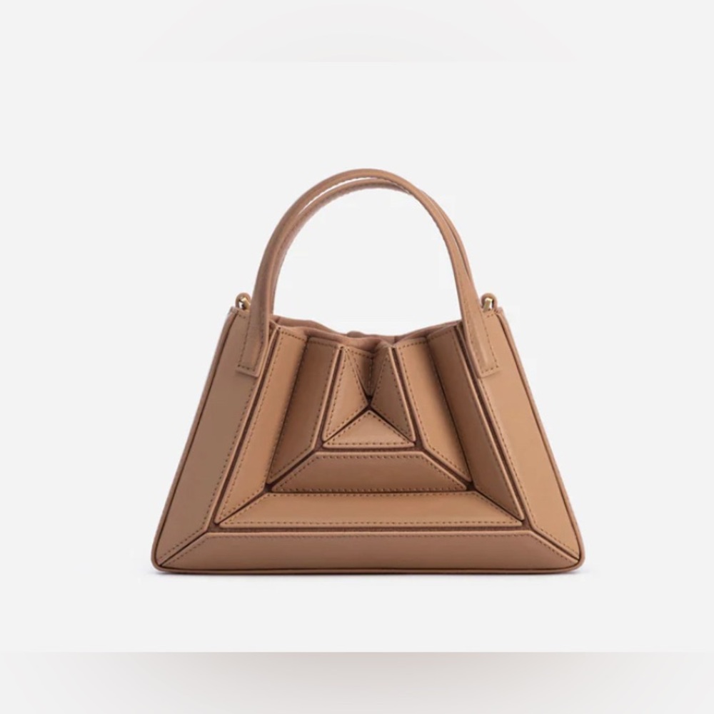 NWT - Mlouye Mini Sera Tote in Latte